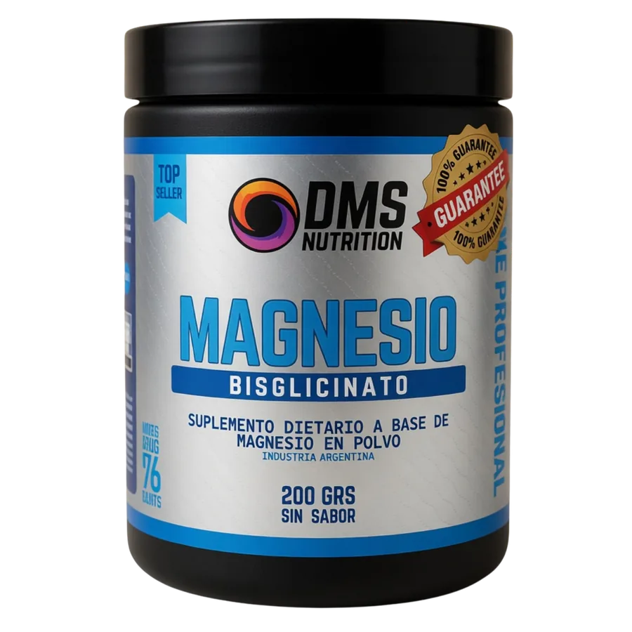 Magnesio Bisglicinato en Polvo DMS Nutrition