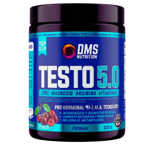 Testo 5.0 con ZMA y Arginina DMS Nutrition