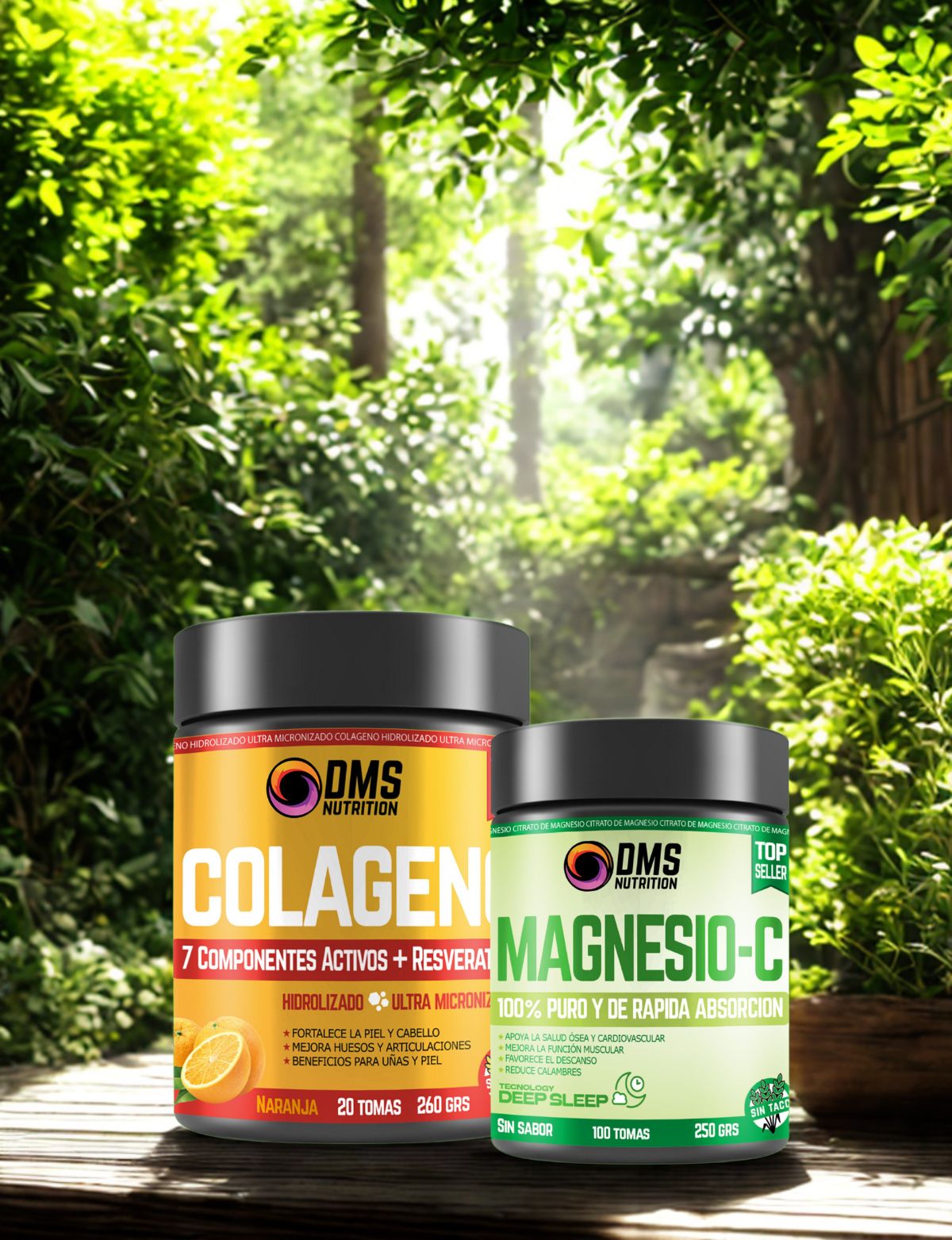 Combo: Colágeno+ y Citrato de Magnesio DMS