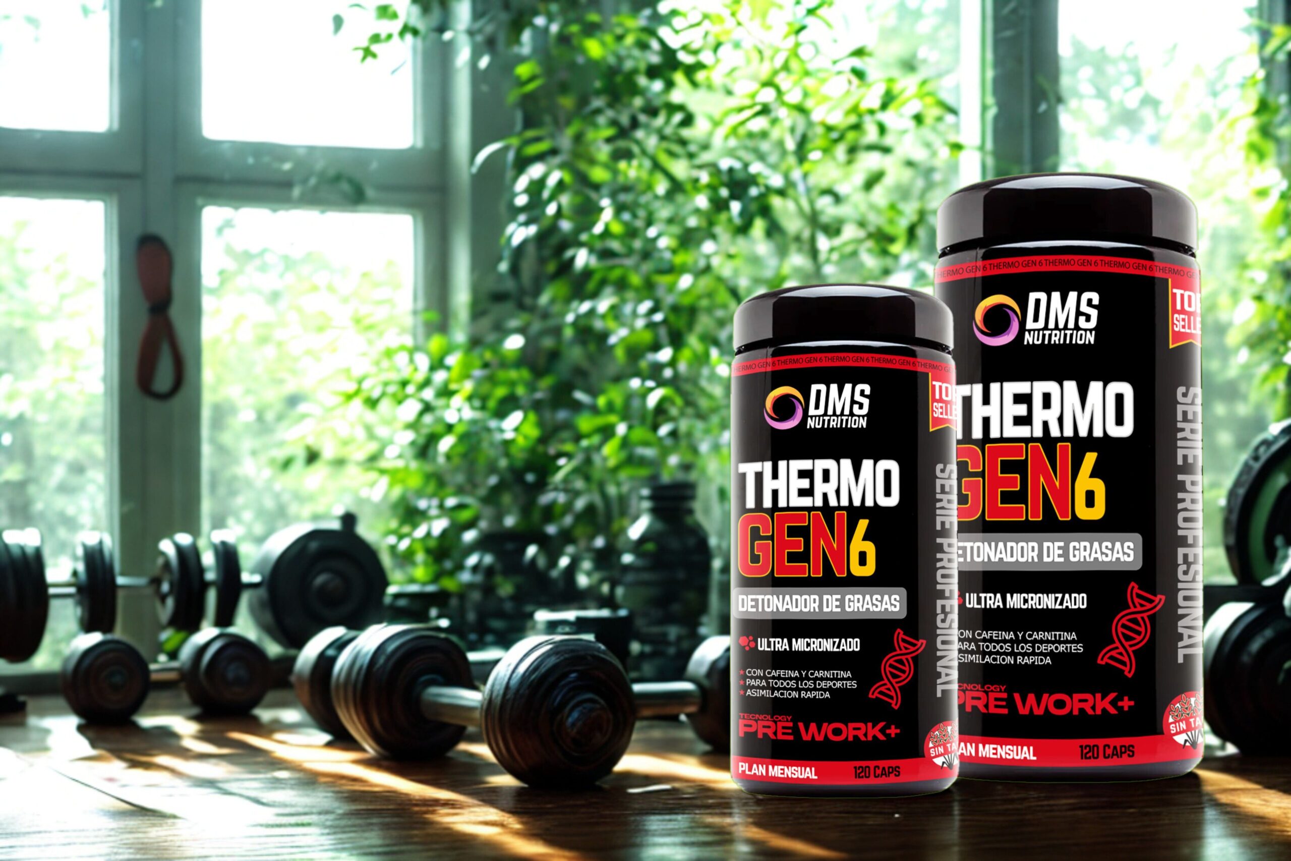 Thermo Gen 6, quemador de grasas para hombres y mujeres