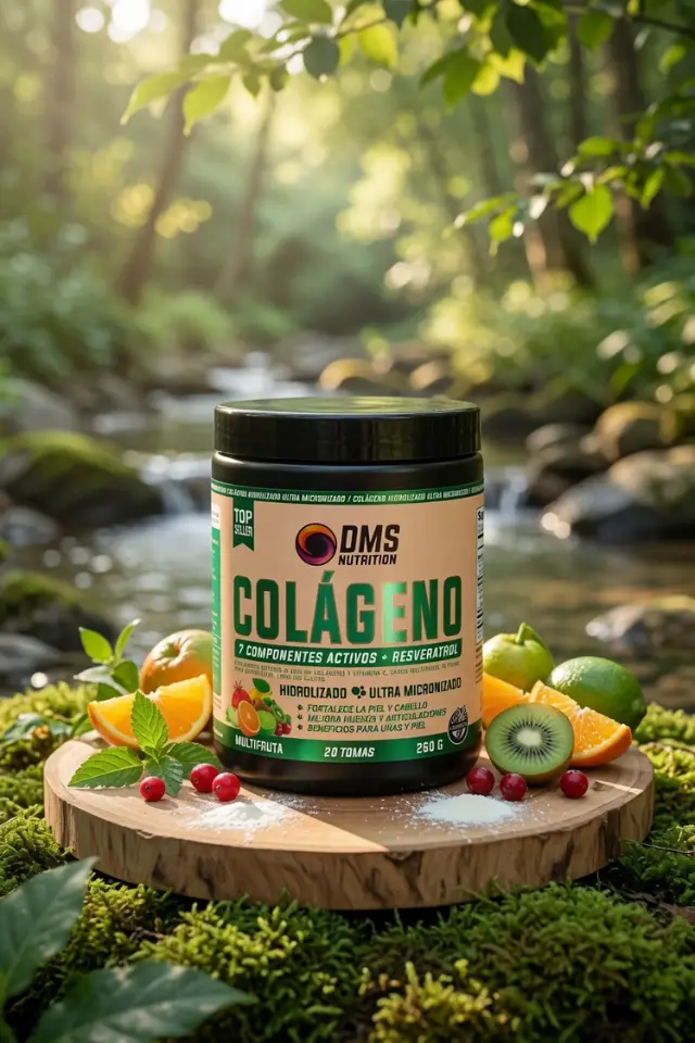Colágeno DMS con vitamina C y Q10 + Resveratrol