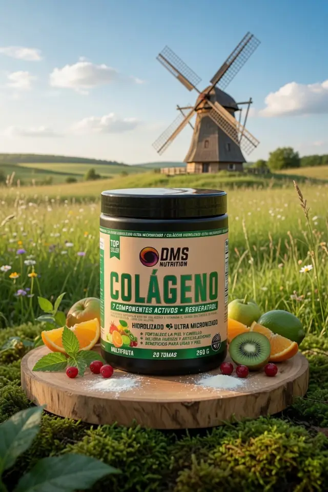 Colágeno DMS con vitamina C y Q10 + Resveratrol