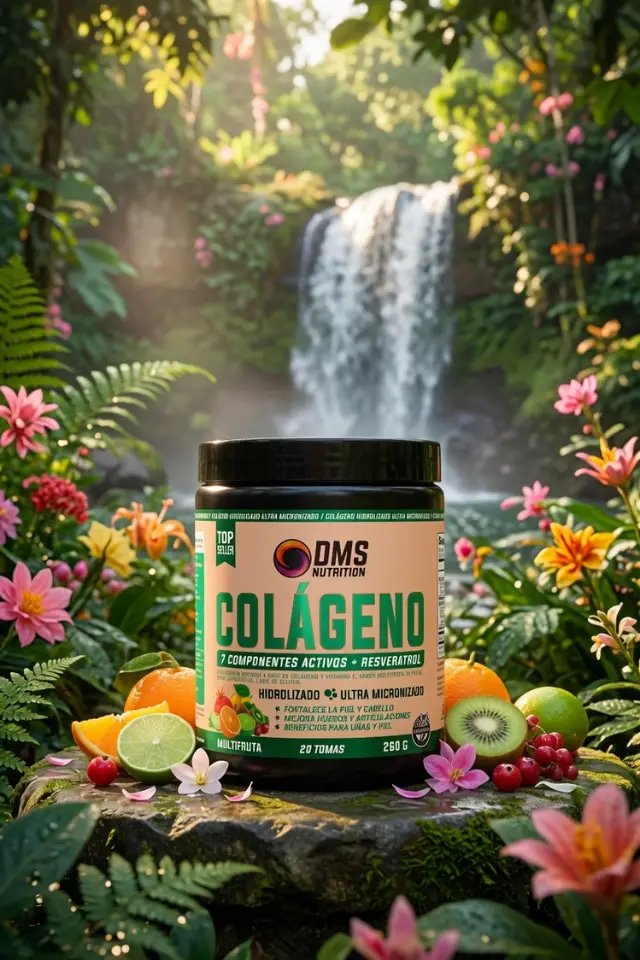 Colágeno DMS con vitamina C y Q10 + Resveratrol
