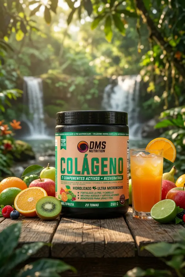 Colágeno DMS con vitamina C y Q10 + Resveratrol