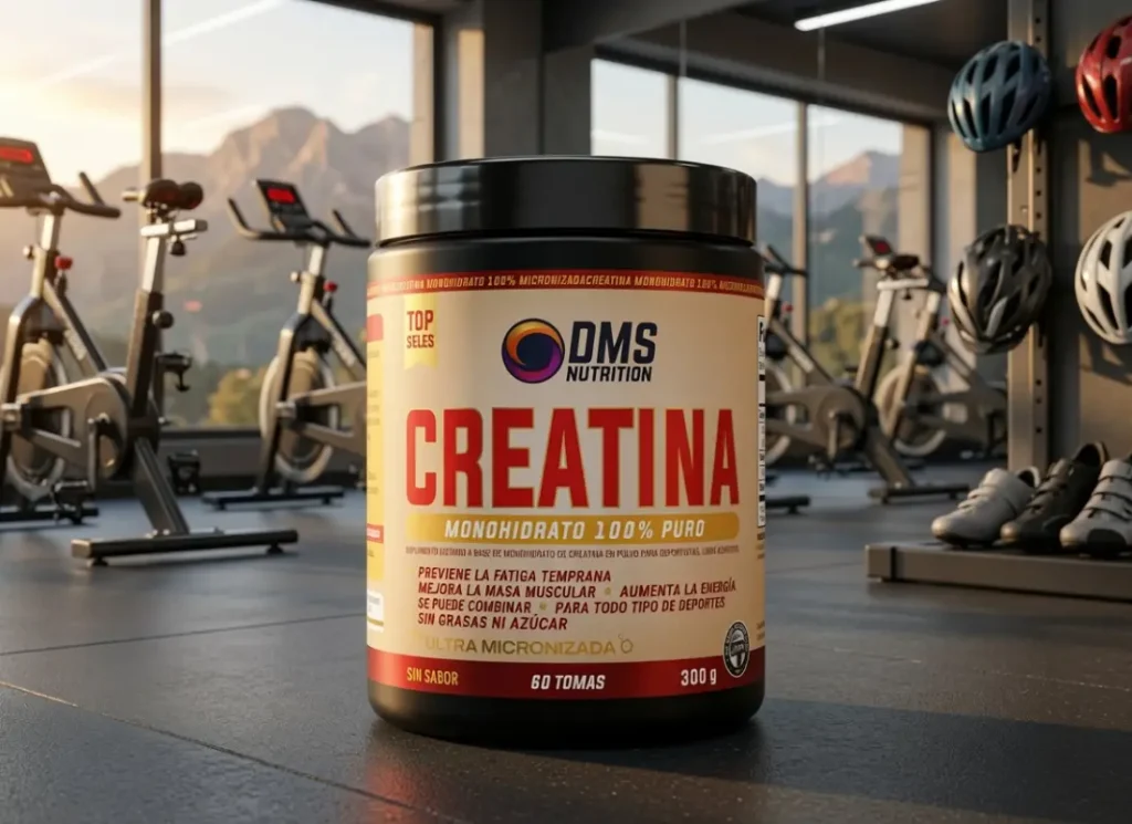 Creatina DMS Monohidrato y Micronizada 300 grs 60 tomas