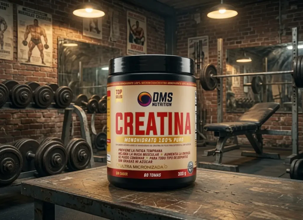 Creatina DMS Monohidrato y Micronizada 300 grs 60 tomas