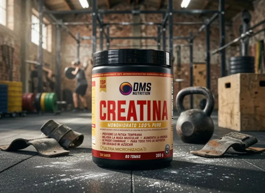 Creatina DMS Monohidrato y Micronizada 300 grs 60 tomas