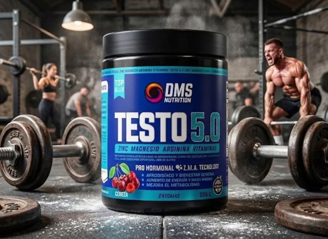 Testo 5.0 DMS Nutrition en el Gimnasio