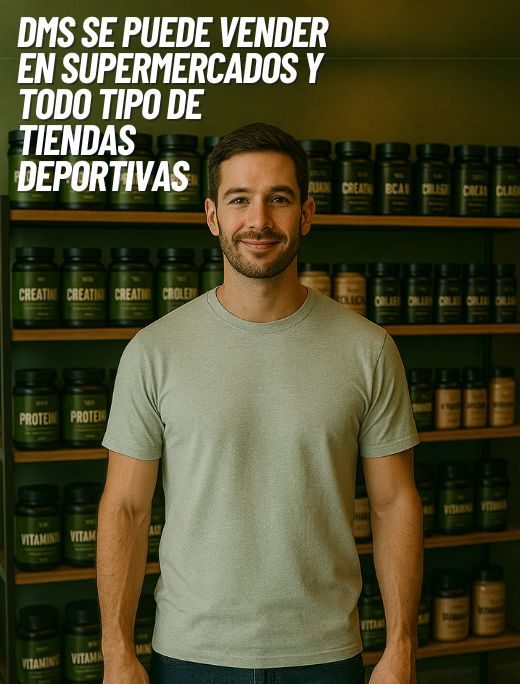 DMS se puede vender en supermercados y almacenes